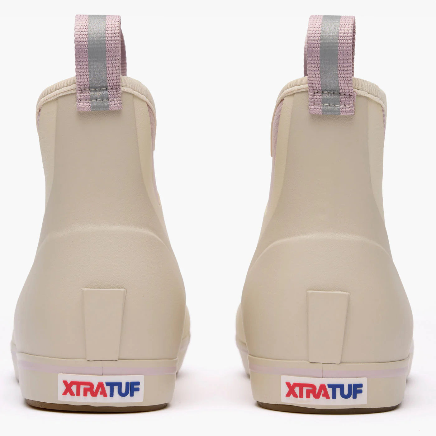 Women's Xtratuf 6in Ankle Deck Boot in Cream Pink