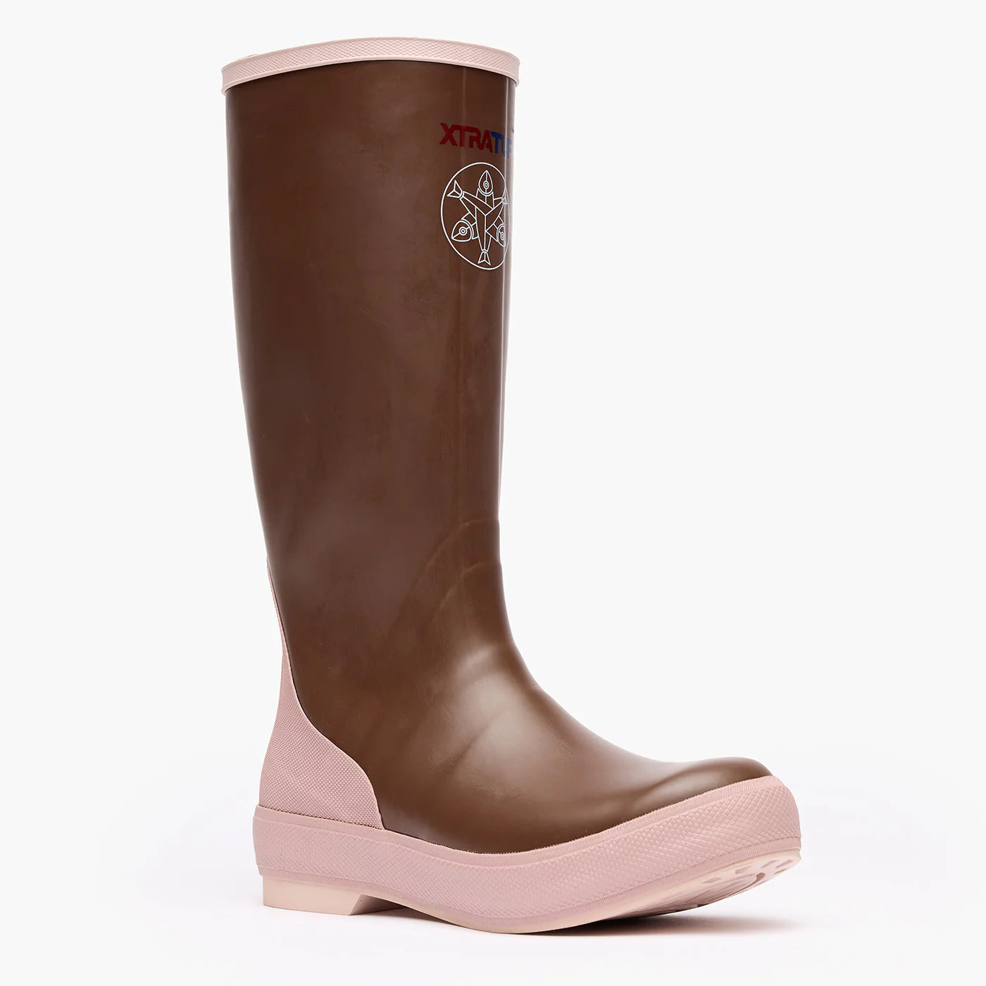 Women Xtratuf Salmon Sisters 15" Legacy Boot in Halibut Print