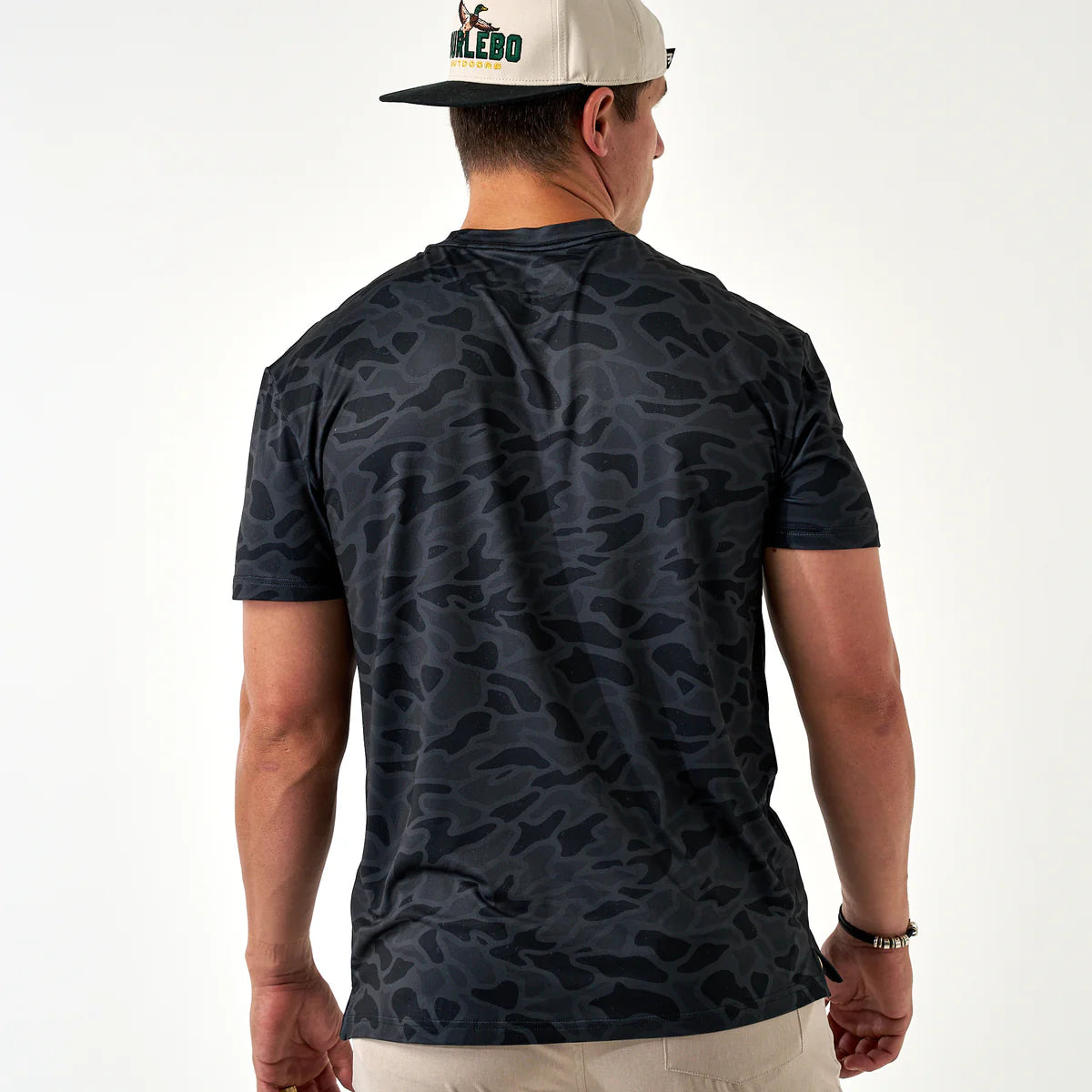 Men's Burlebo Go To Tee - Black Camo