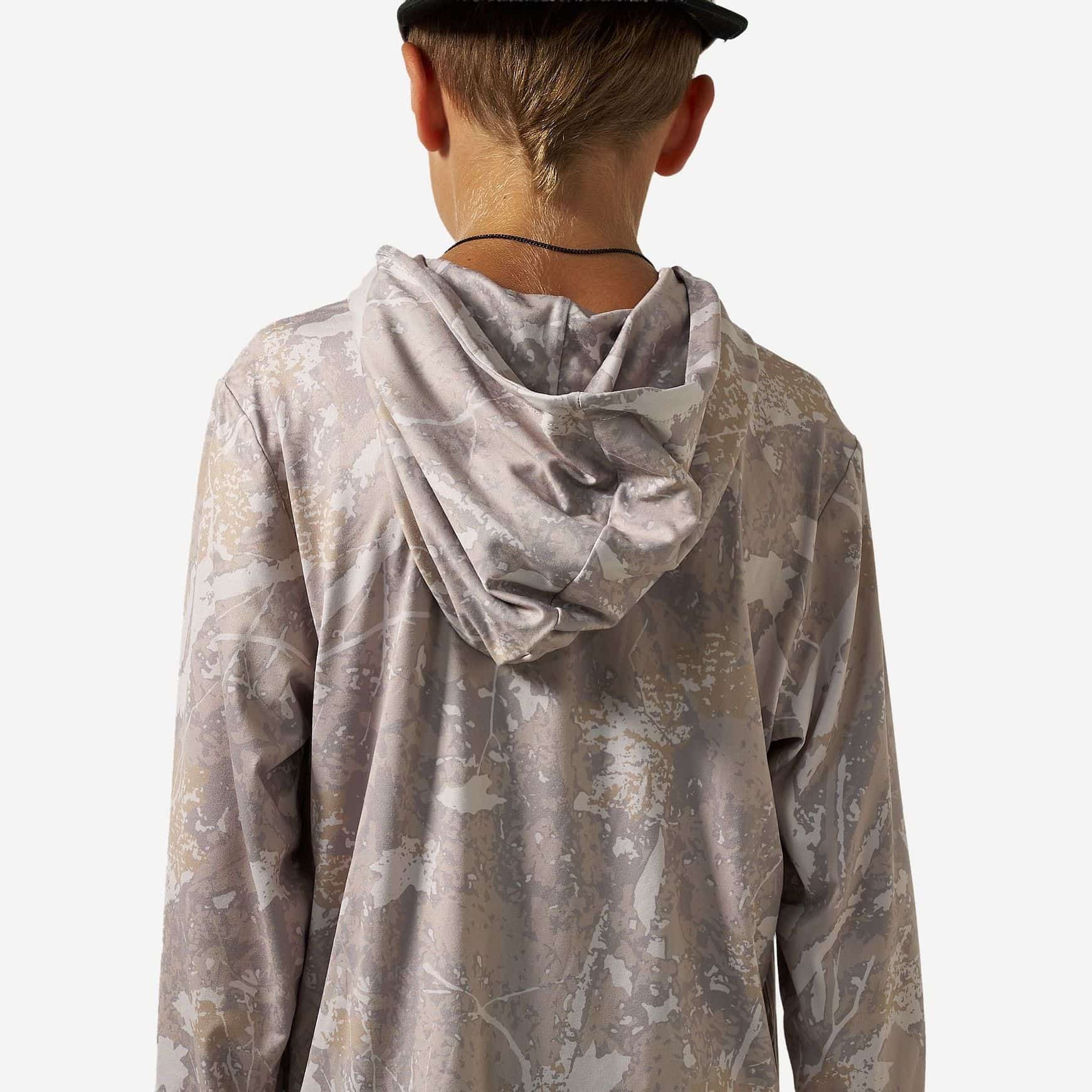 Burlebo Youth & Toddler Performance Hoodie - Drifter Camo