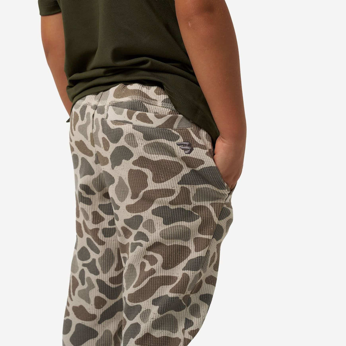 Burlebo | Toddler & Youth Thermal Jogger - Classic Deer Camo