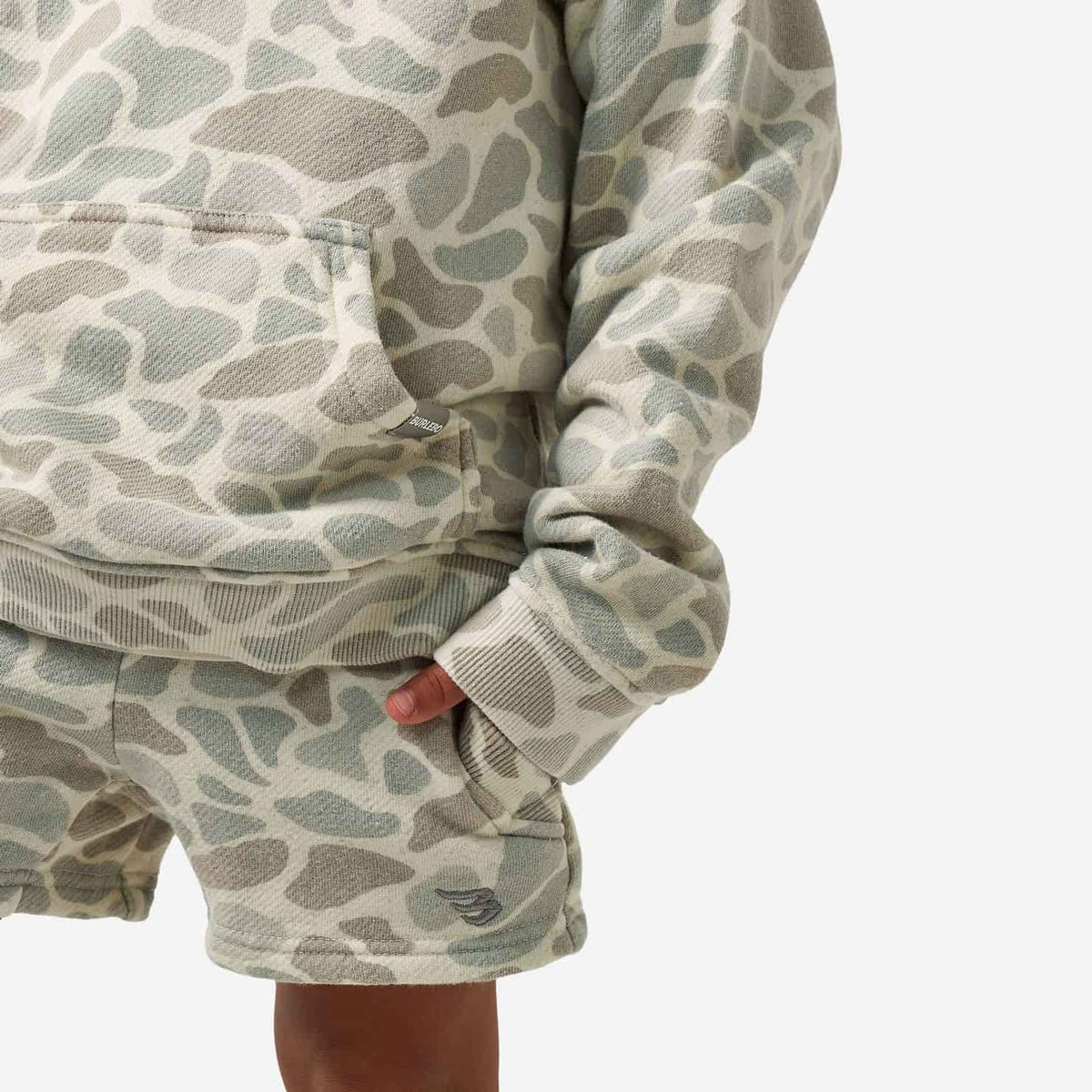 Burlebo | Toddler & Youth Vintage Washed Hoodie - Classic Deer Camo