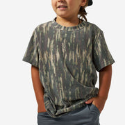 Burlebo Toddler & Youth Vintage Washed T-Shirt in Midland Camo
