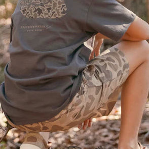 Youth Southern Marsh La Costa Lined Swim Trunk