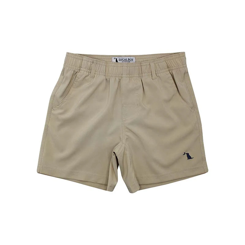 Youth Local Boy Outfitters Volley Shorts in Khaki