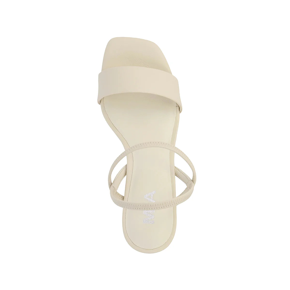 Zissy Ivory Block Heel