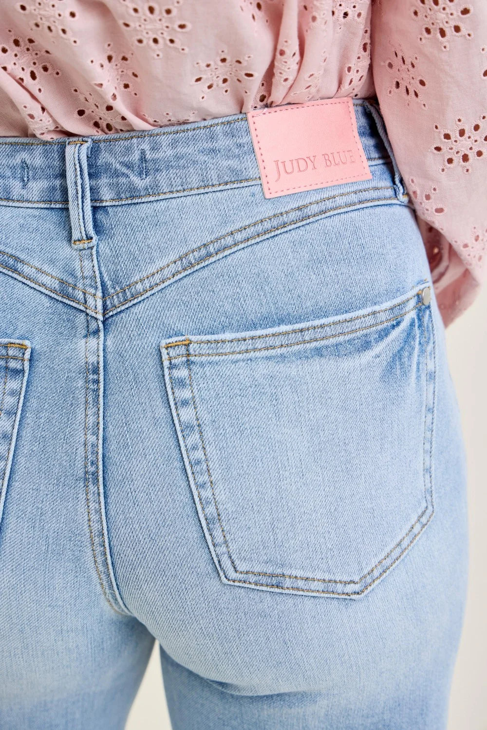 The Bonnie High Waist Tummy Control Retro Wide Leg Jeans