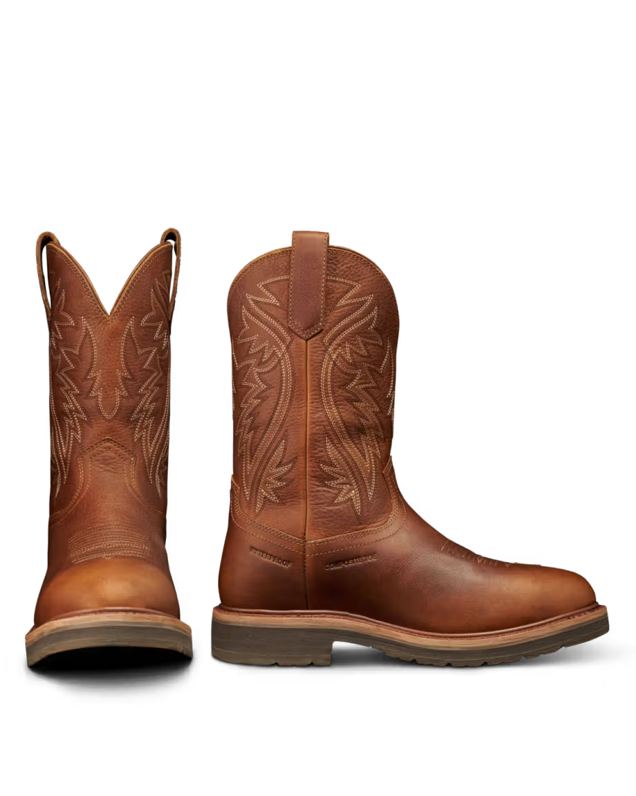Tecova Men's LongHaul Waterproof Round Composite Toe Work Boot