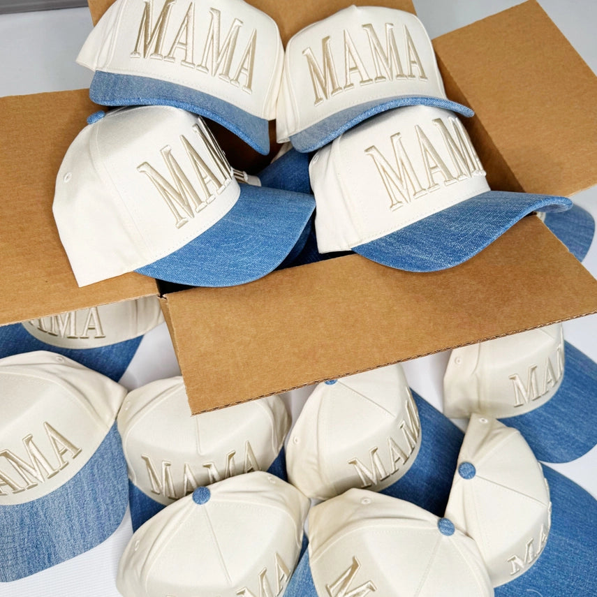 Denim Mama Cap