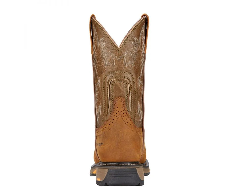 Men's Ariat WorkHog Pull On Round Toe Work Boots