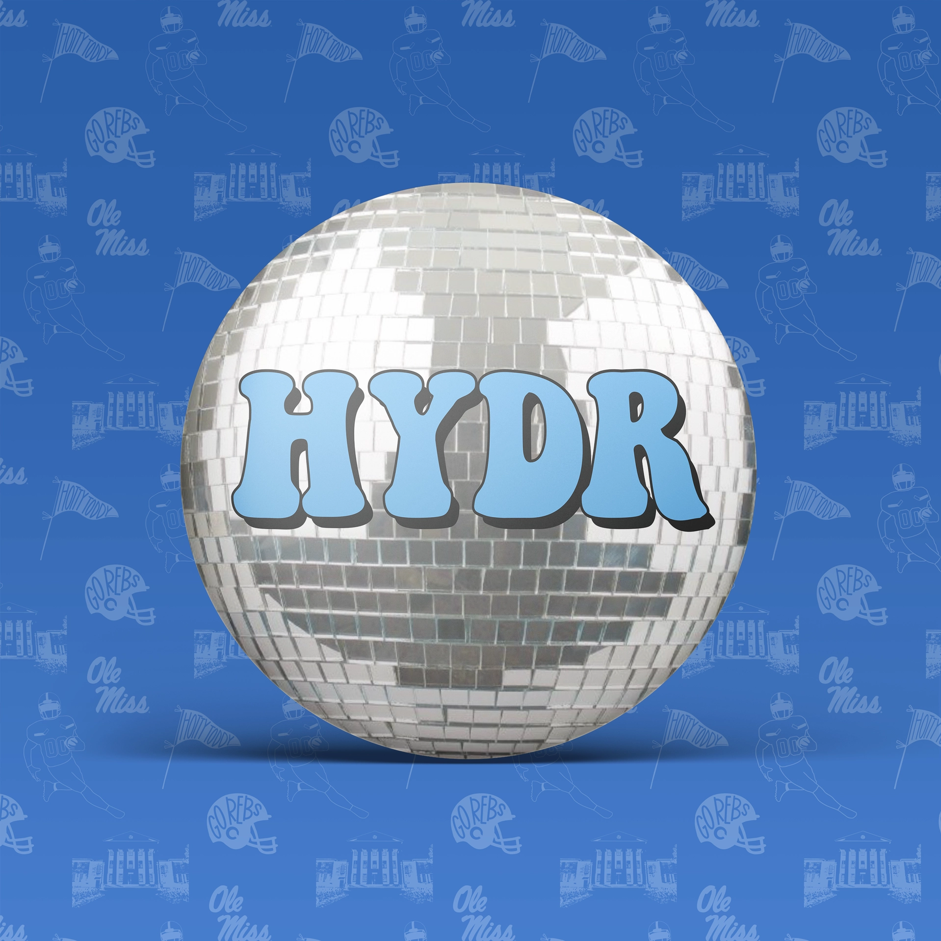 HYDR Disco Game Day Button