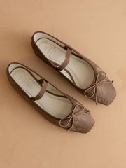 Mocha Muse Ballet Flats