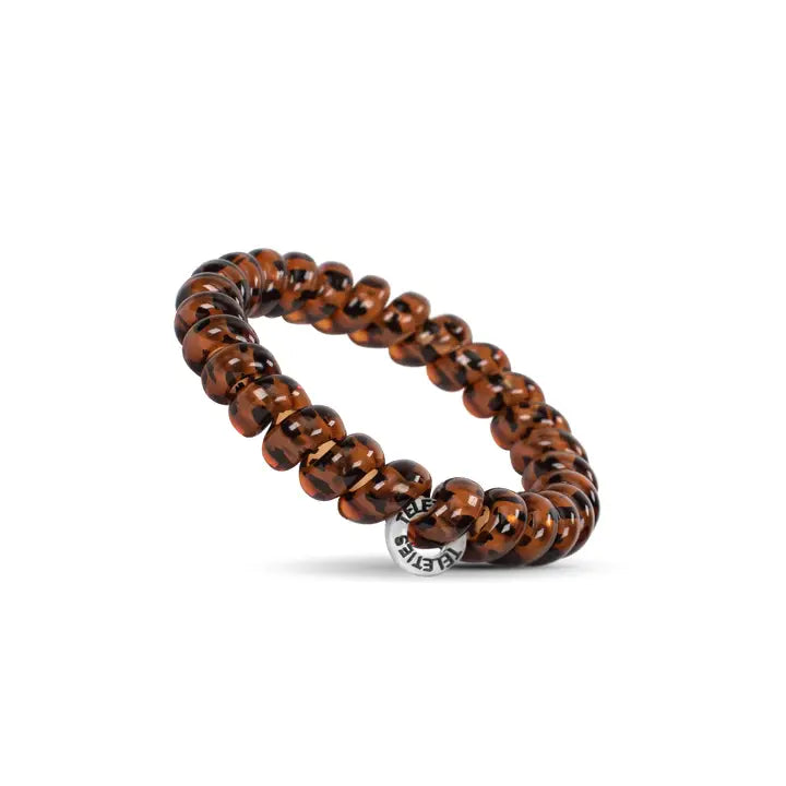 Teleties Spiral Hair Coils | Large | Tortoise Hair Ties