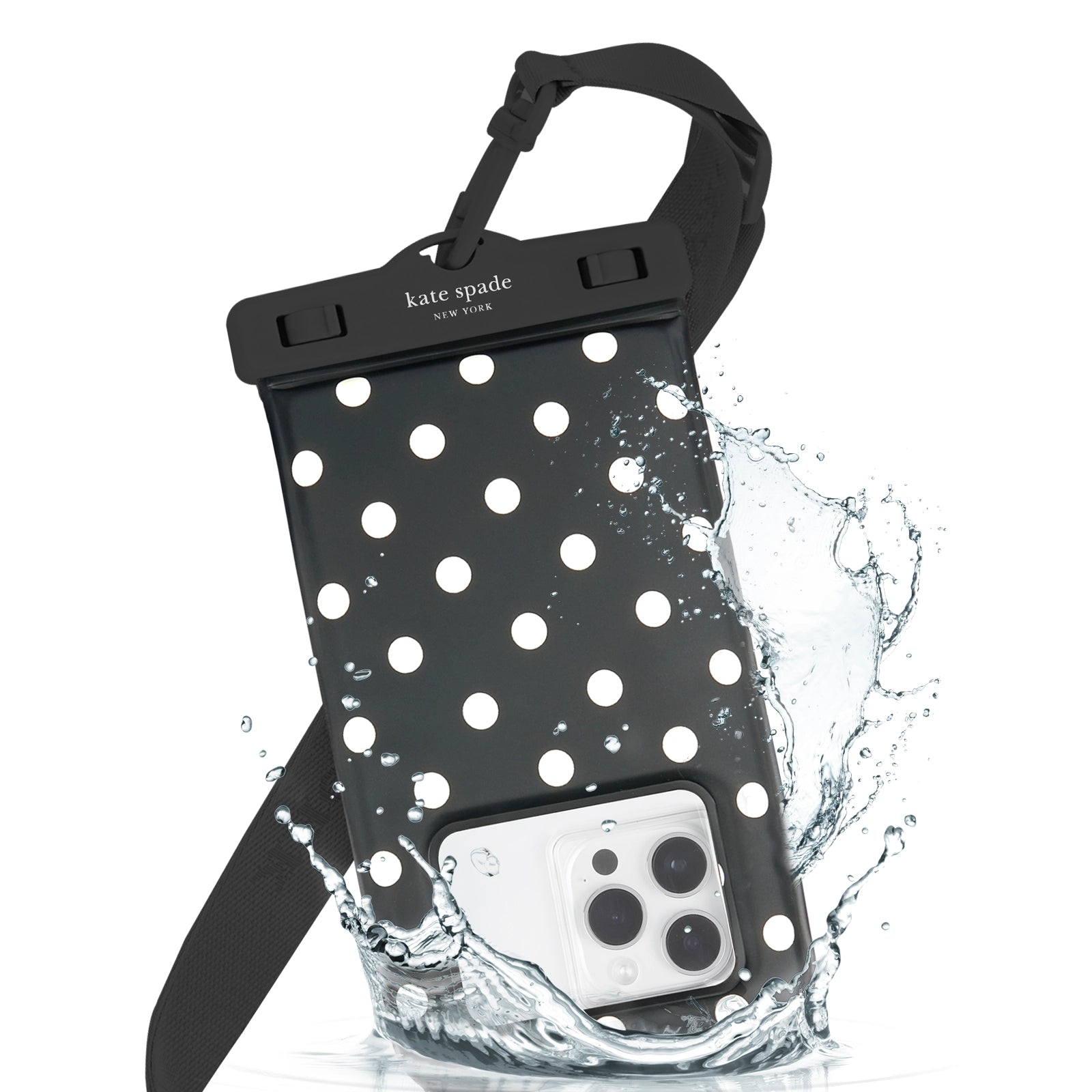 Kate Spade Waterproof Phone Pouch - Polka Dot