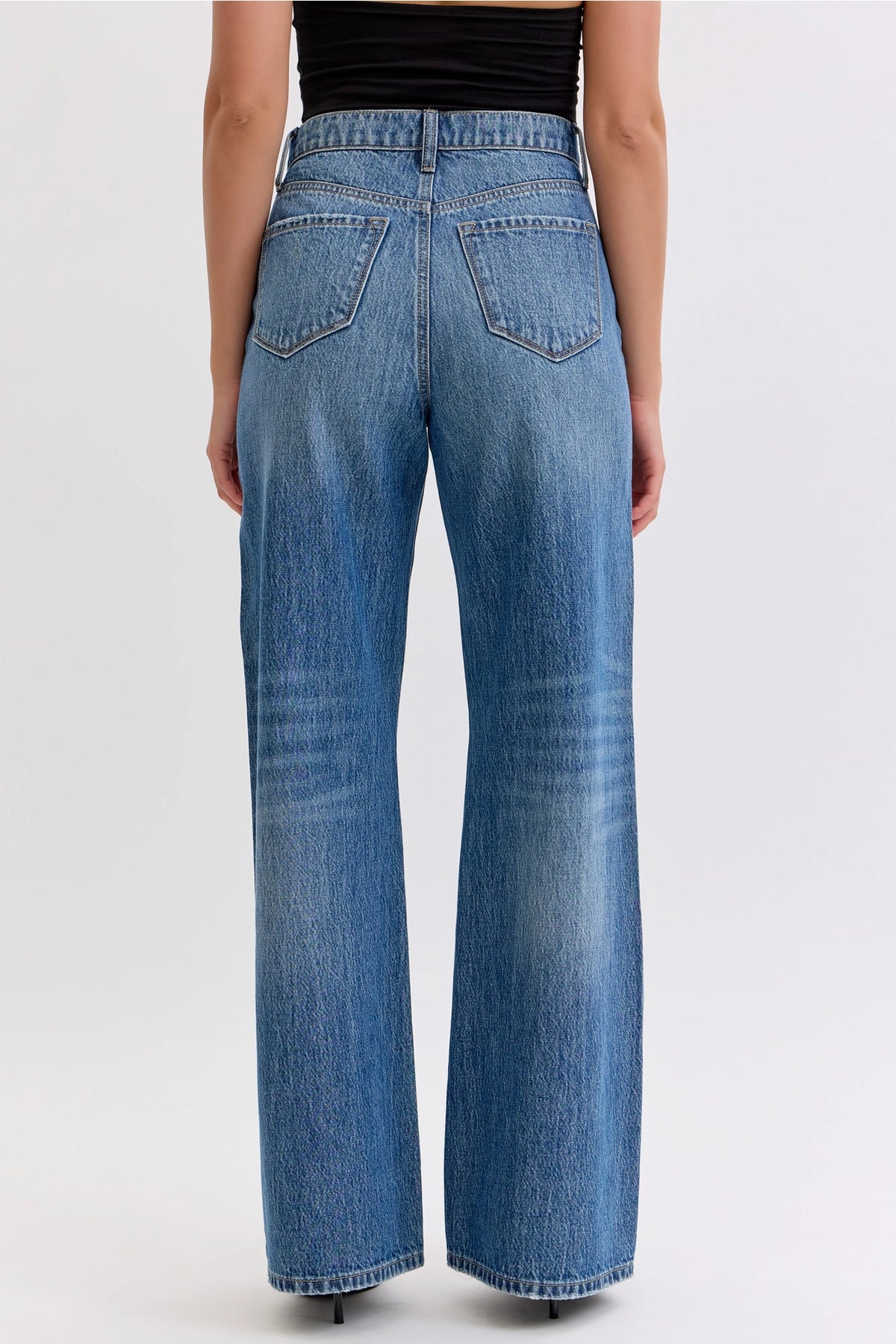 The Ava High Rise Wide Leg Jeans