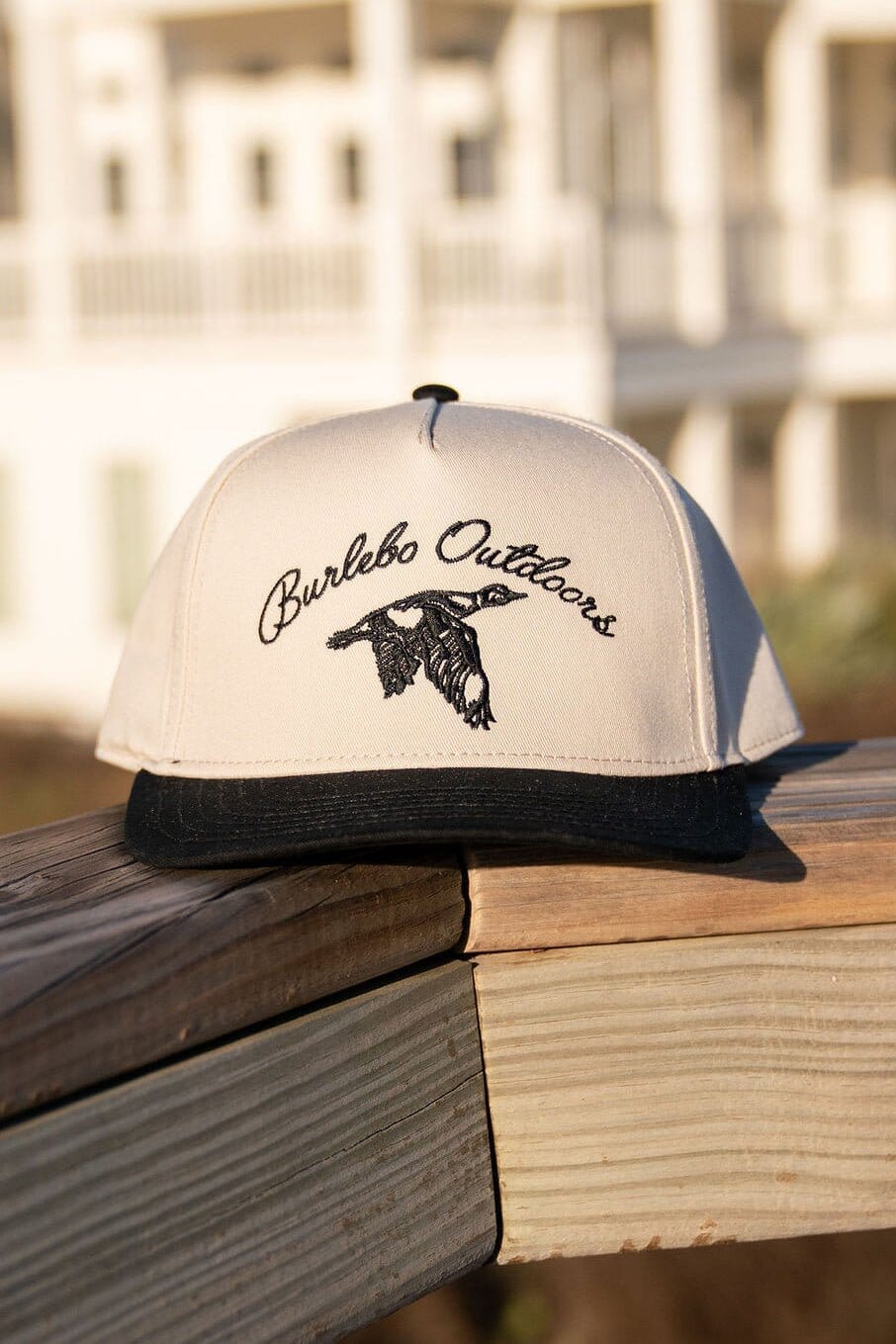 Men's Burlebo Vintage Duck Cream Cap