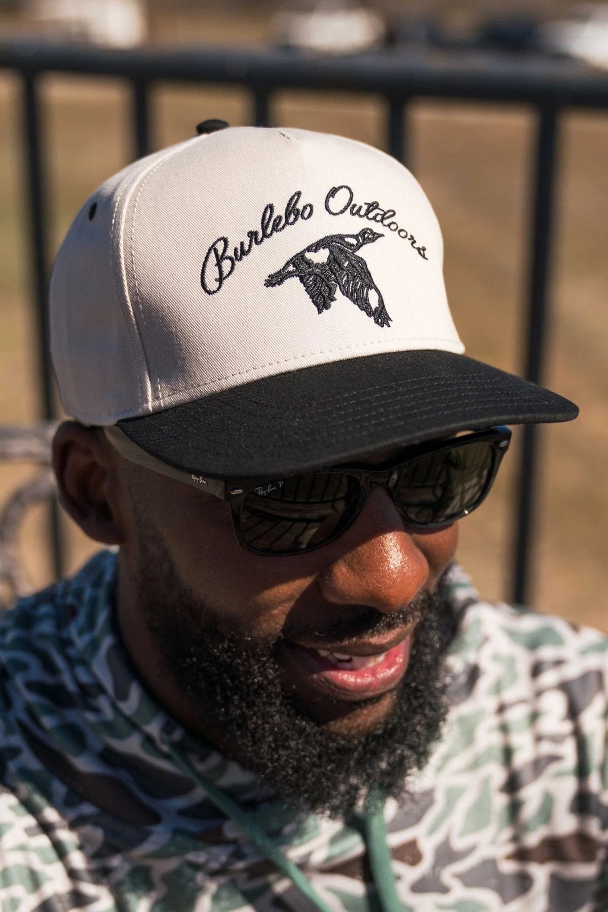 Men's Burlebo Vintage Duck Cream Cap