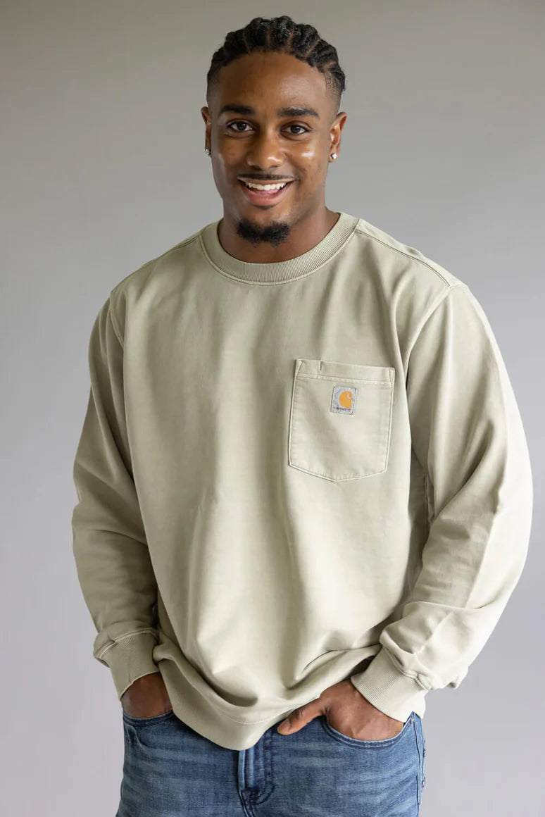 Carhartt Terry Crewneck Sweatshirt - Greige