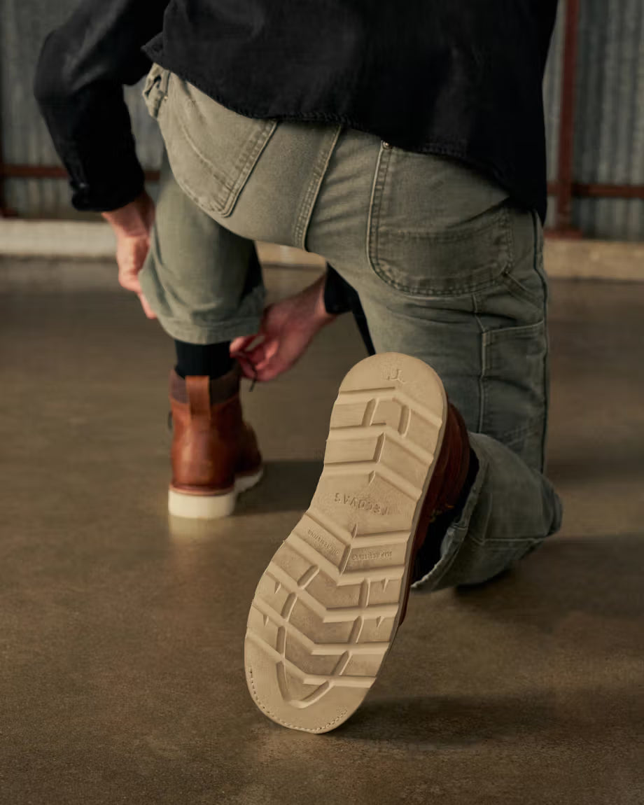 Tecovas Men's LongHaul Waterproof Moc Composite Toe Work Boots