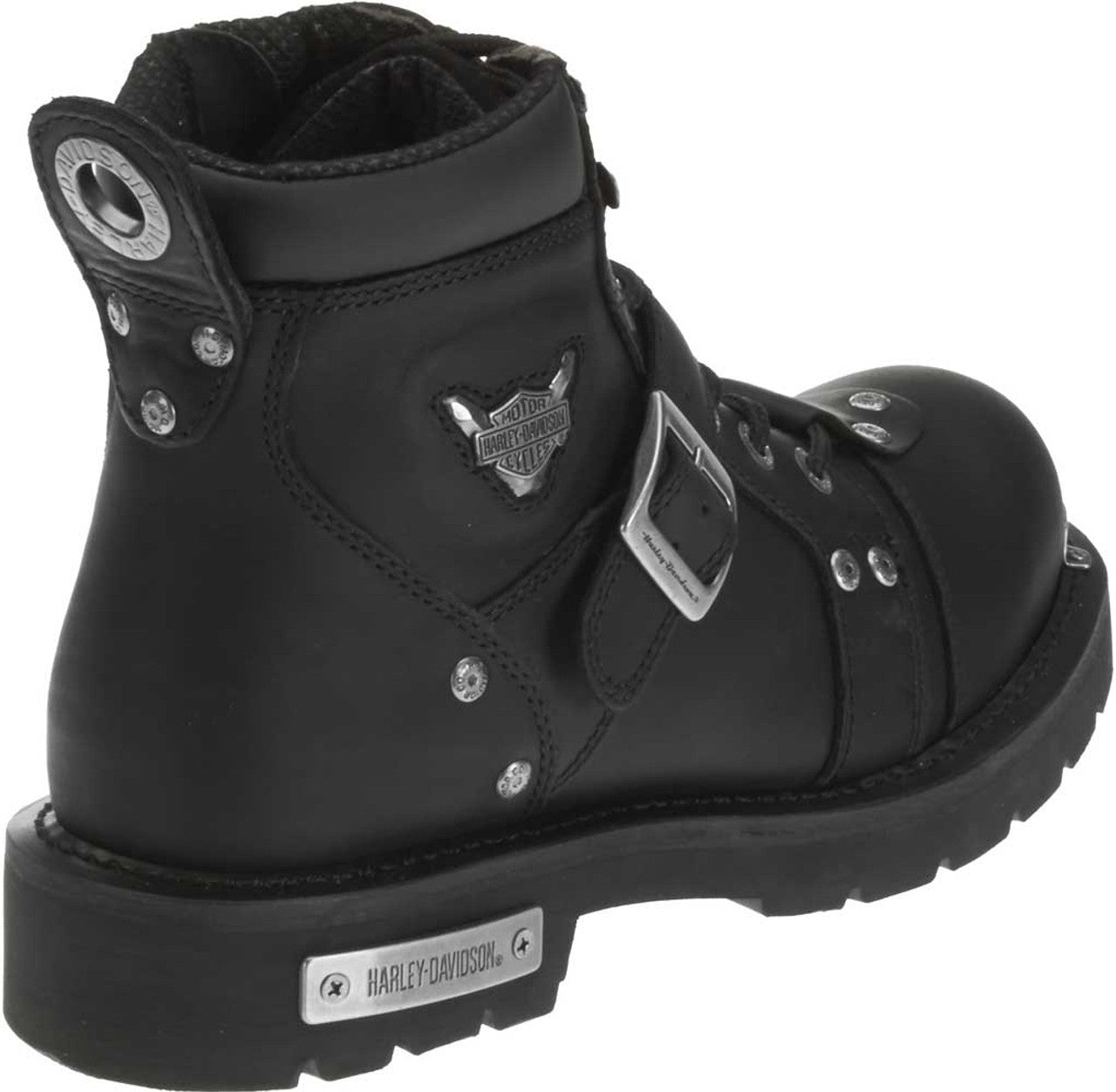 Men's Harley-Davidson Brake Buckle Black 6.00-Inch Motorcycle Boots