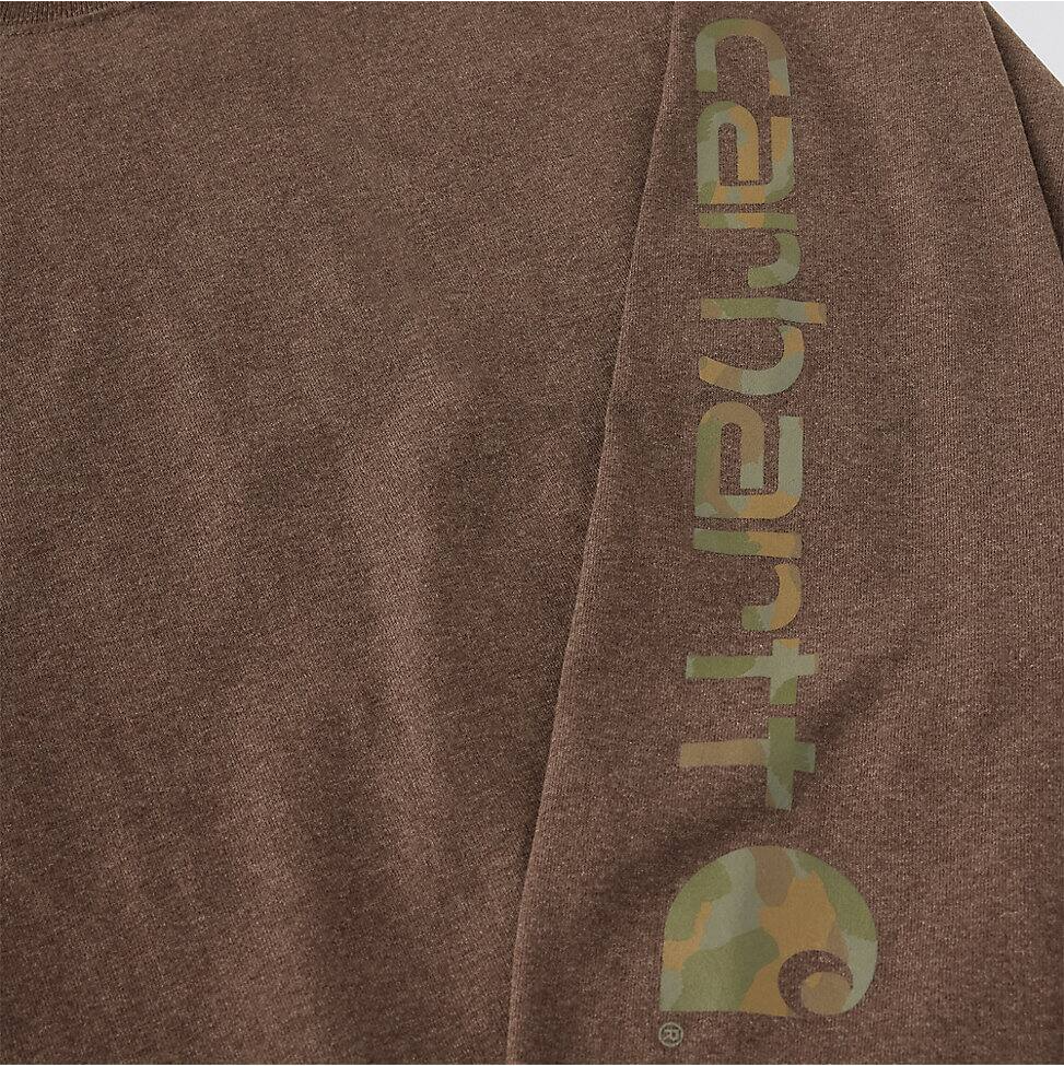 Carhartt Dearborn Camo Logo T-Shirt - Brown