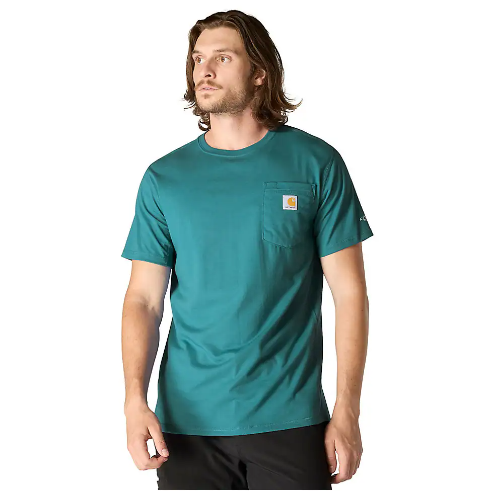 Carhartt | Men's Force Relaxed Fit Midweight T-Shirt - Transformative Teal