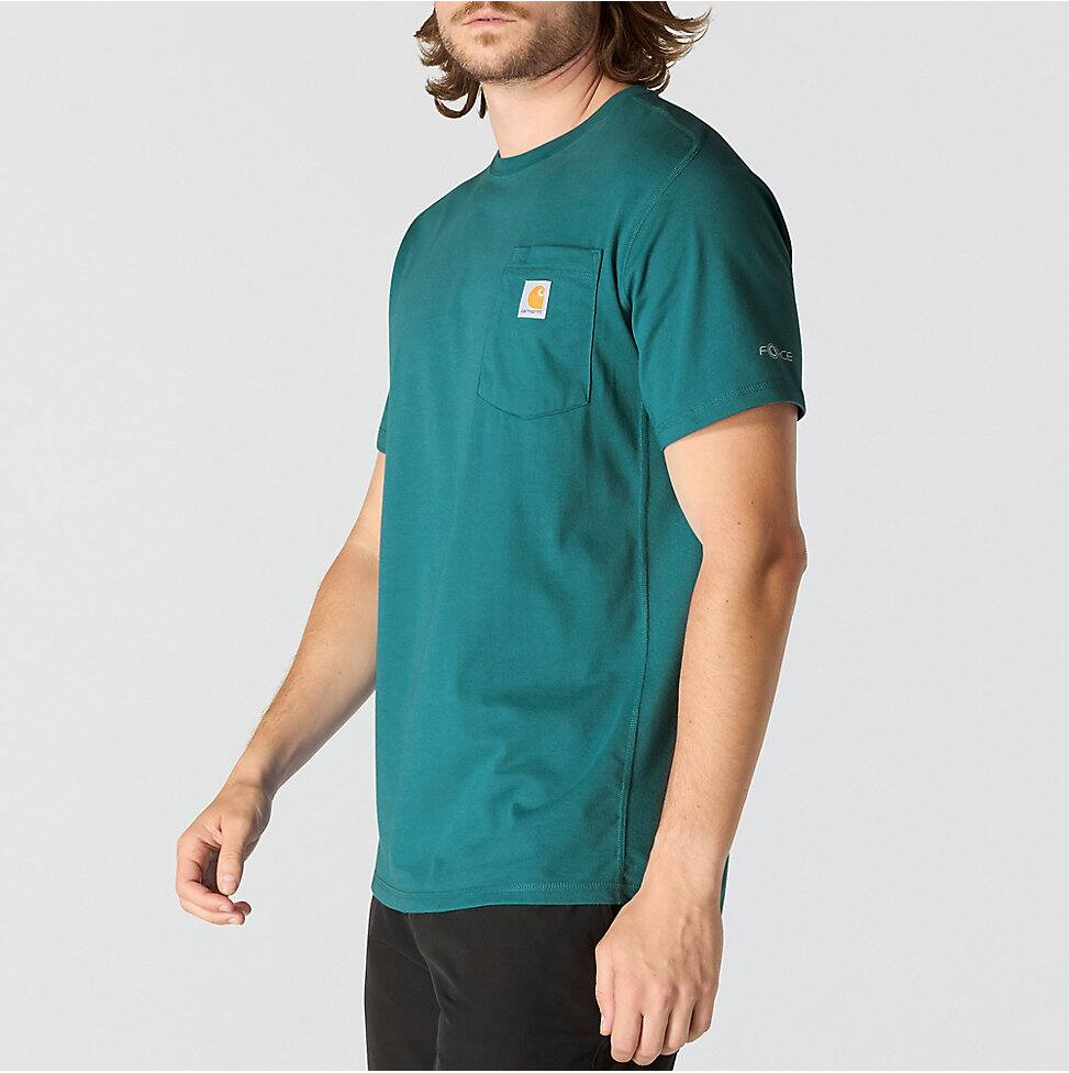 Carhartt | Men's Force Relaxed Fit Midweight T-Shirt - Transformative Teal
