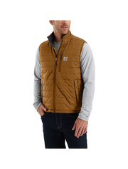 Carhartt Men's Gilliam Insulated Vest in Brown