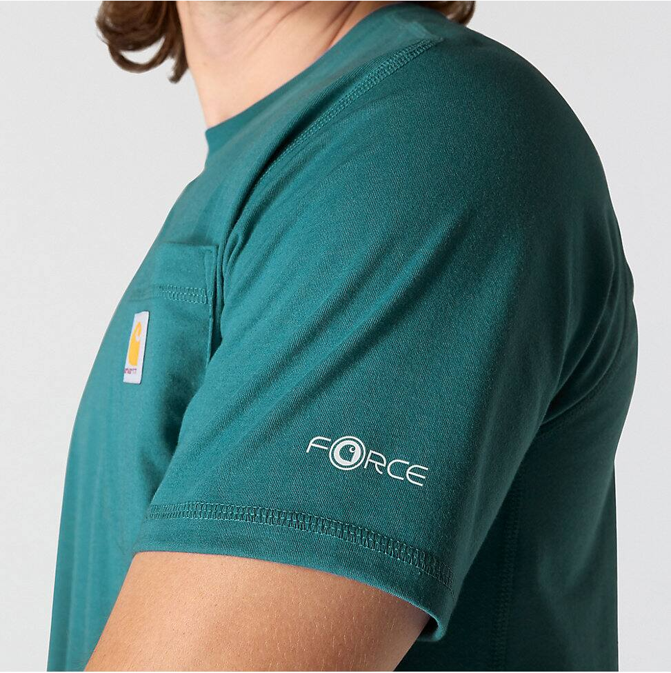 Carhartt | Men's Force Relaxed Fit Midweight T-Shirt - Transformative Teal