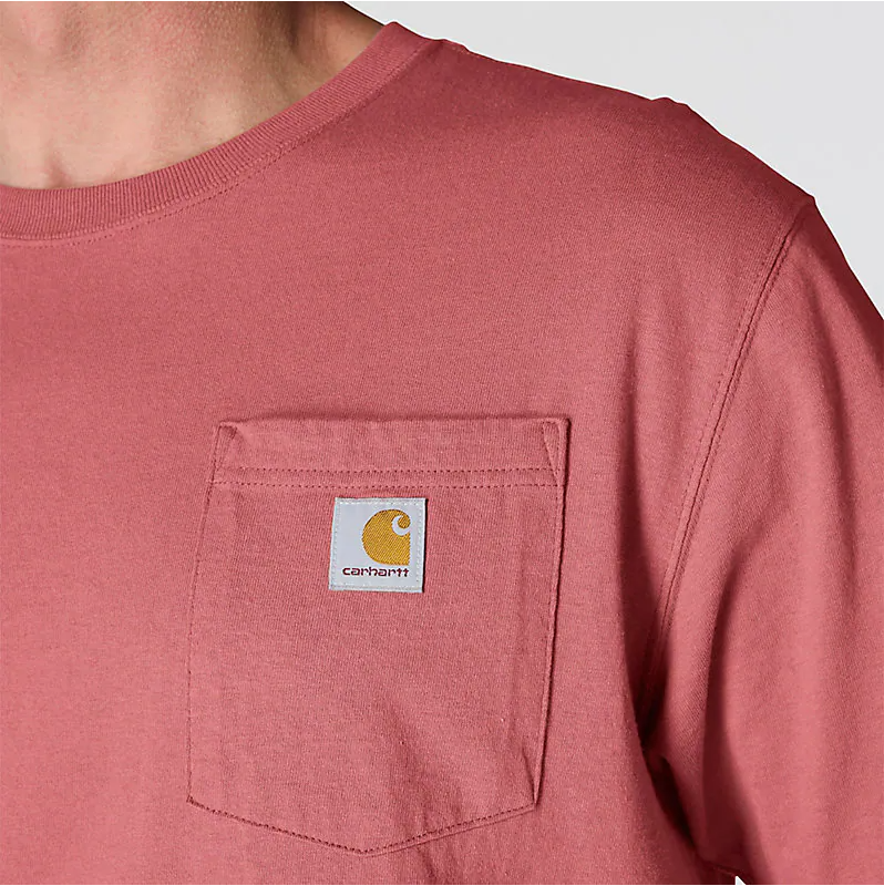 Men's Iconic K87 Loose Fit Pocket T-Shirt in Light Amber