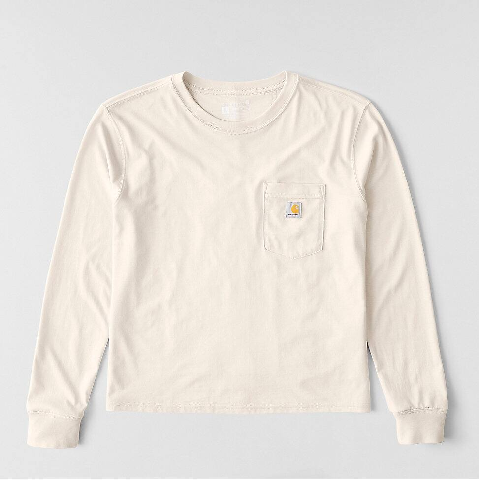 Carhartt Women's TENCEL™ Fiber Series Loose Tee in Oat Milk