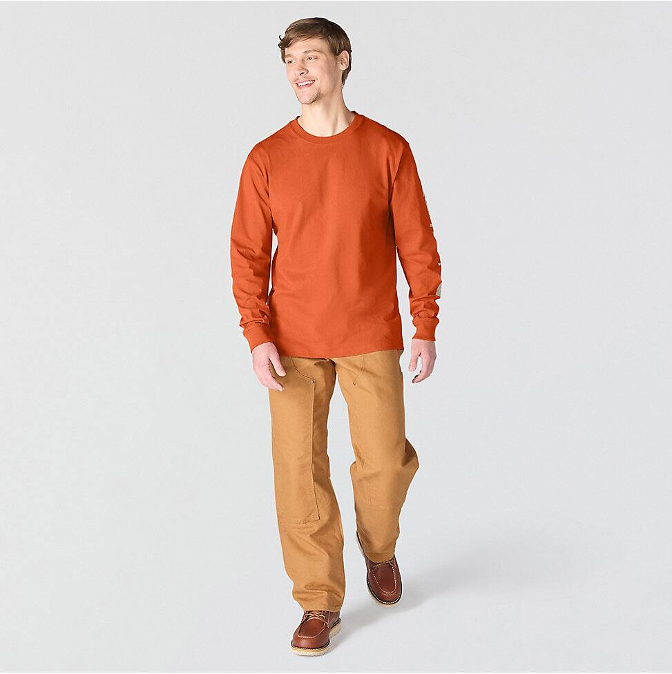 Carhartt Dearborn Camo Logo T-Shirt - Homestead Red