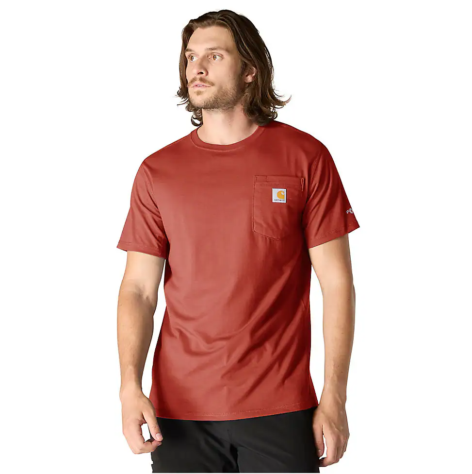 Carhartt | Men's Force Relaxed Fit Midweight T-Shirt - Atomic Red