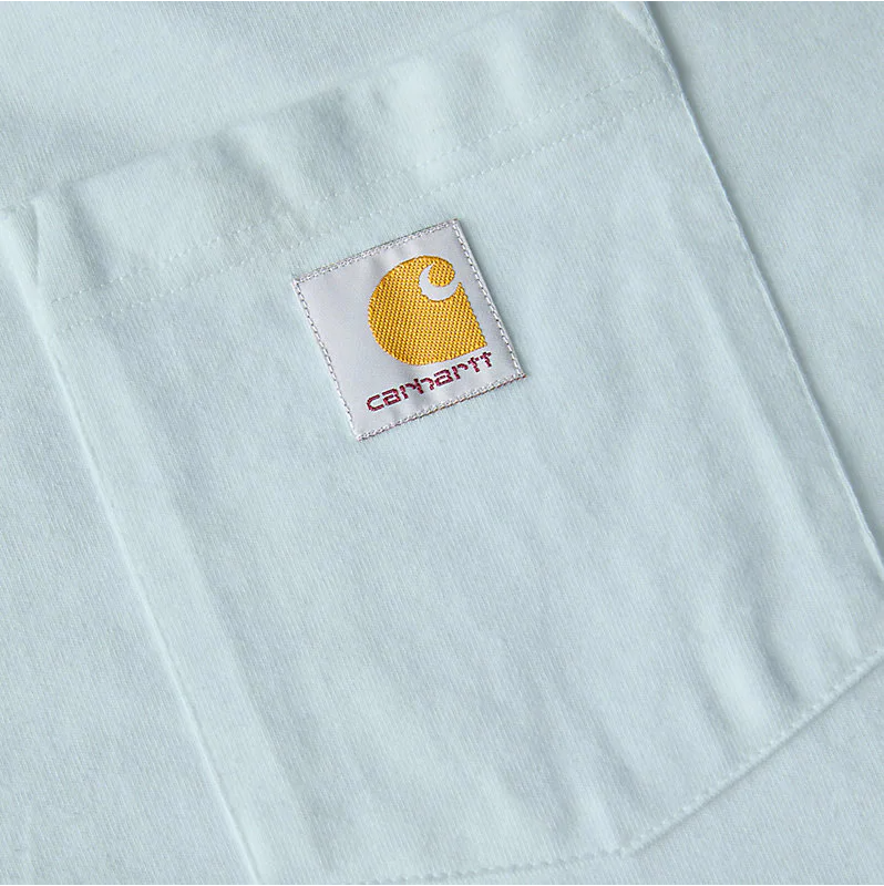 Carhartt Men's K87 Loose Fit T-Shirt in Early Fog