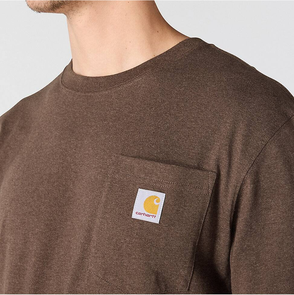 Carhartt | Men's Iconic K87 Loose Fit Pocket T-Shirt - Dark Clove Heather