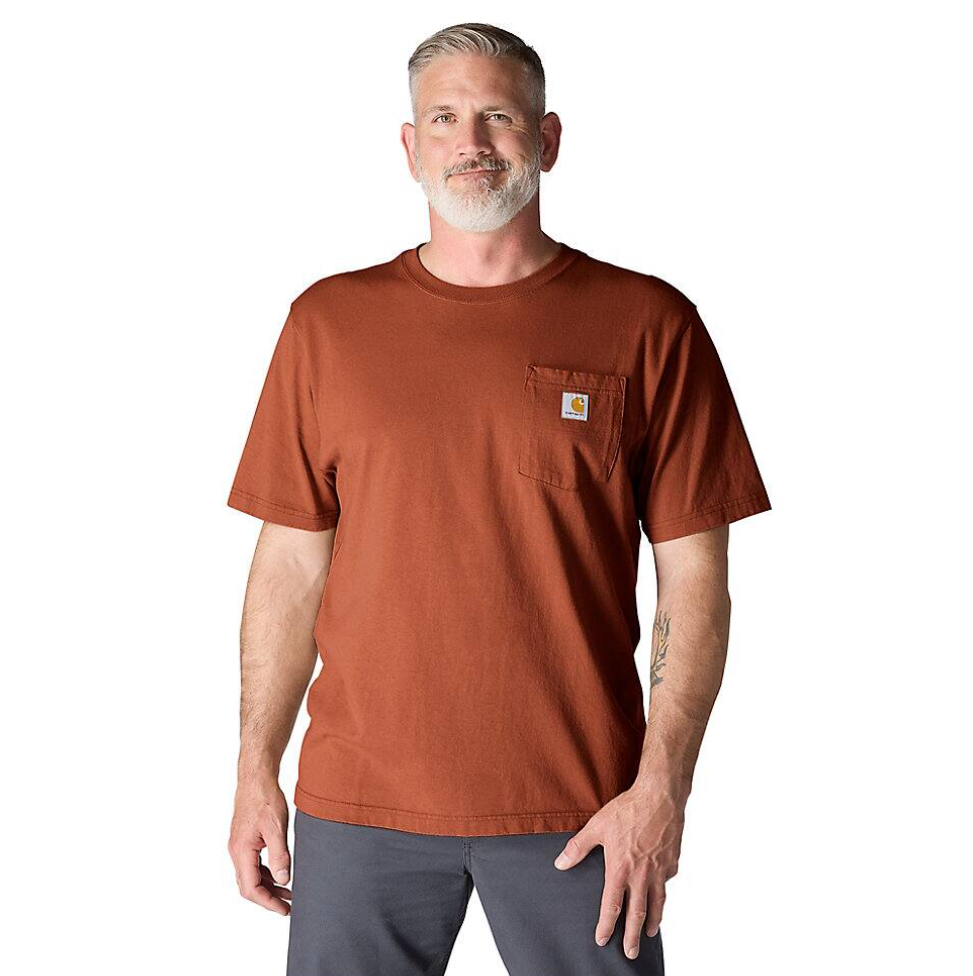 Carhartt | Men's Iconic K87 Loose Fit Pocket T-Shirt - Homestead Red