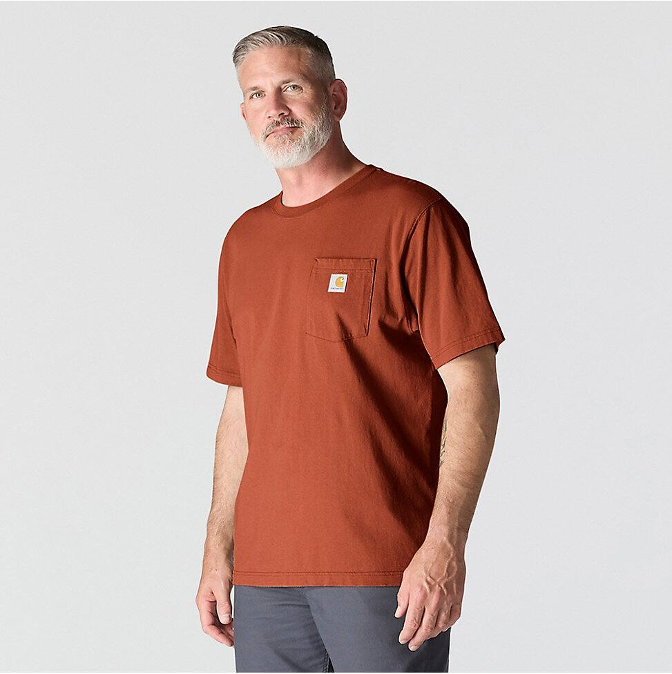Carhartt | Men's Iconic K87 Loose Fit Pocket T-Shirt - Homestead Red