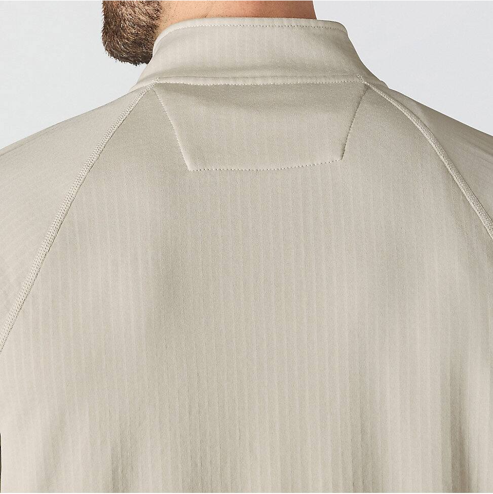 Carhartt Men's Force Ironwood Relaxed 1/2-Zip Pullover in Cobblestone