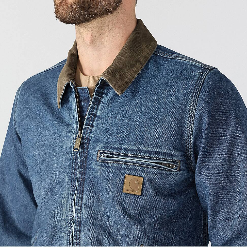 Carhartt Men's Denim Detroit Jacket