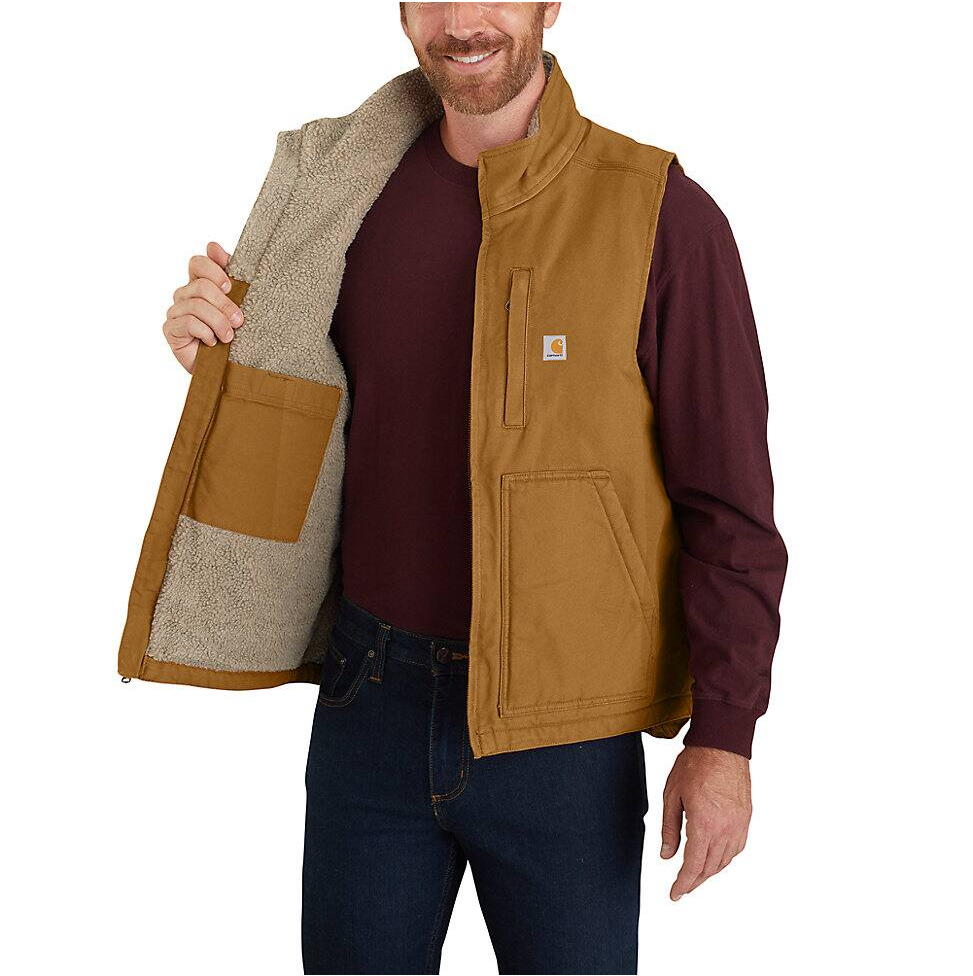 Carhartt | Men's Washed Duck Mock-Neck Vest