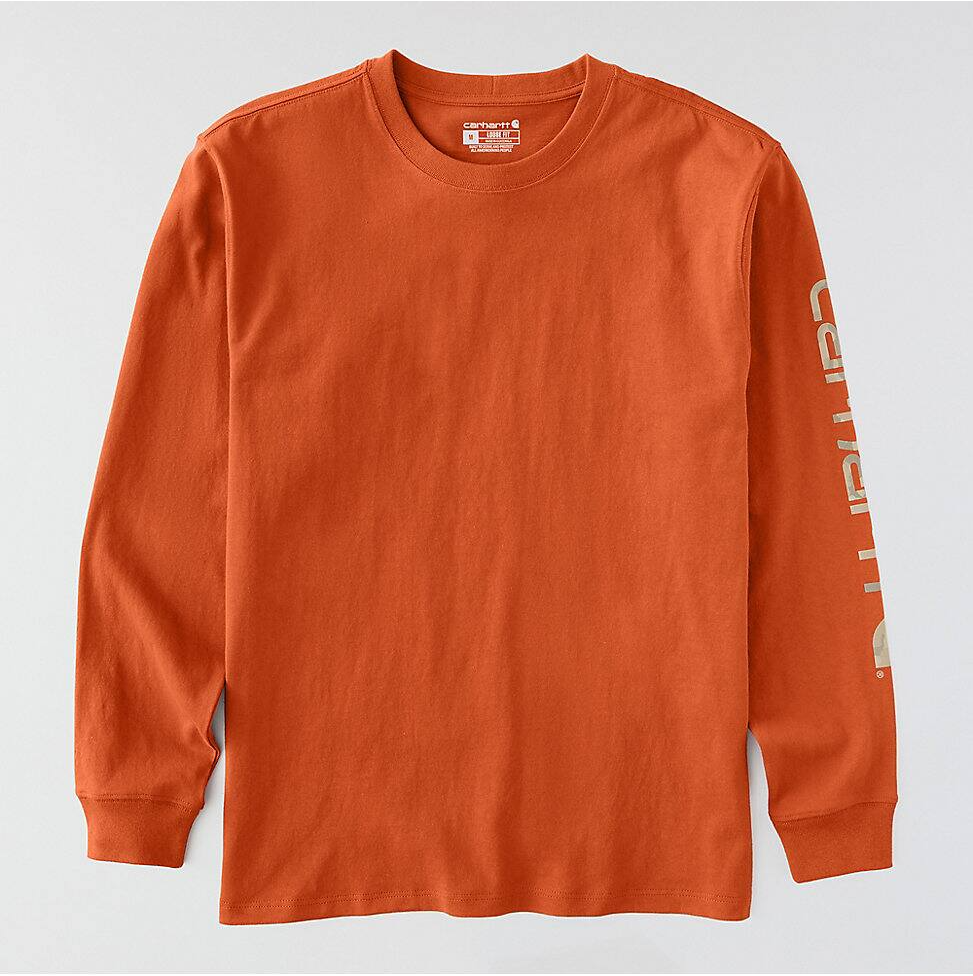 Carhartt Dearborn Camo Logo T-Shirt - Homestead Red