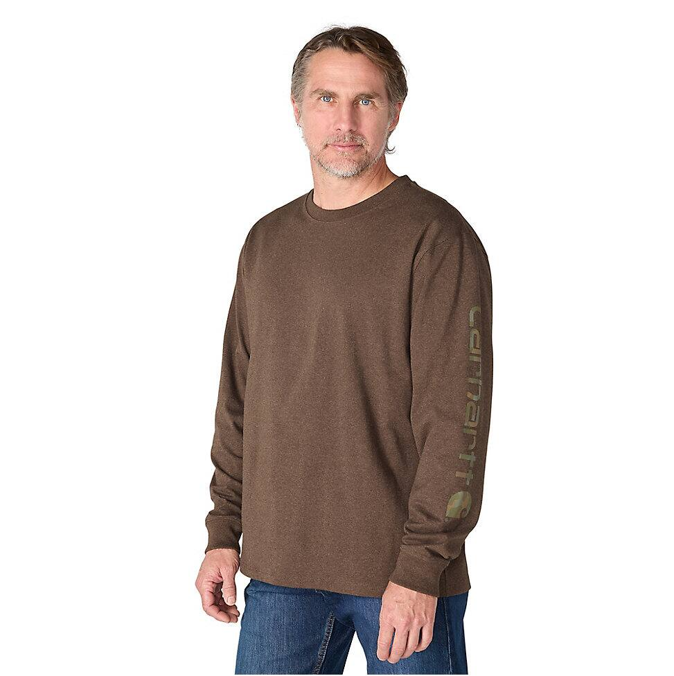 Carhartt Dearborn Camo Logo T-Shirt - Brown