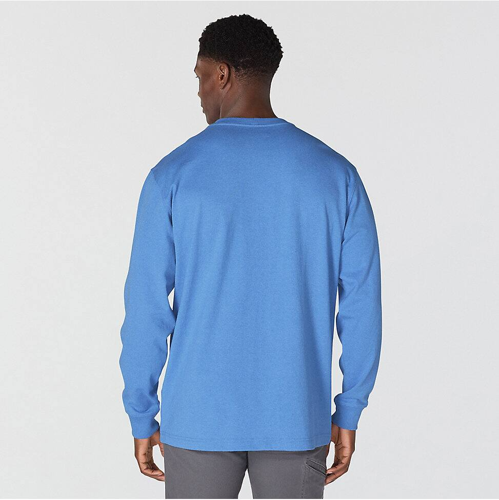 Carhartt Dearborn Loose LS T-Shirt in Blue