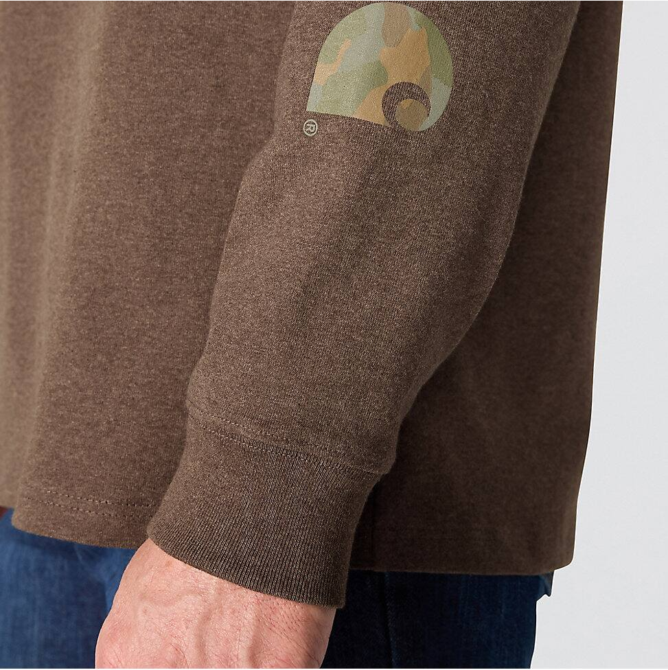 Carhartt Dearborn Camo Logo T-Shirt - Brown