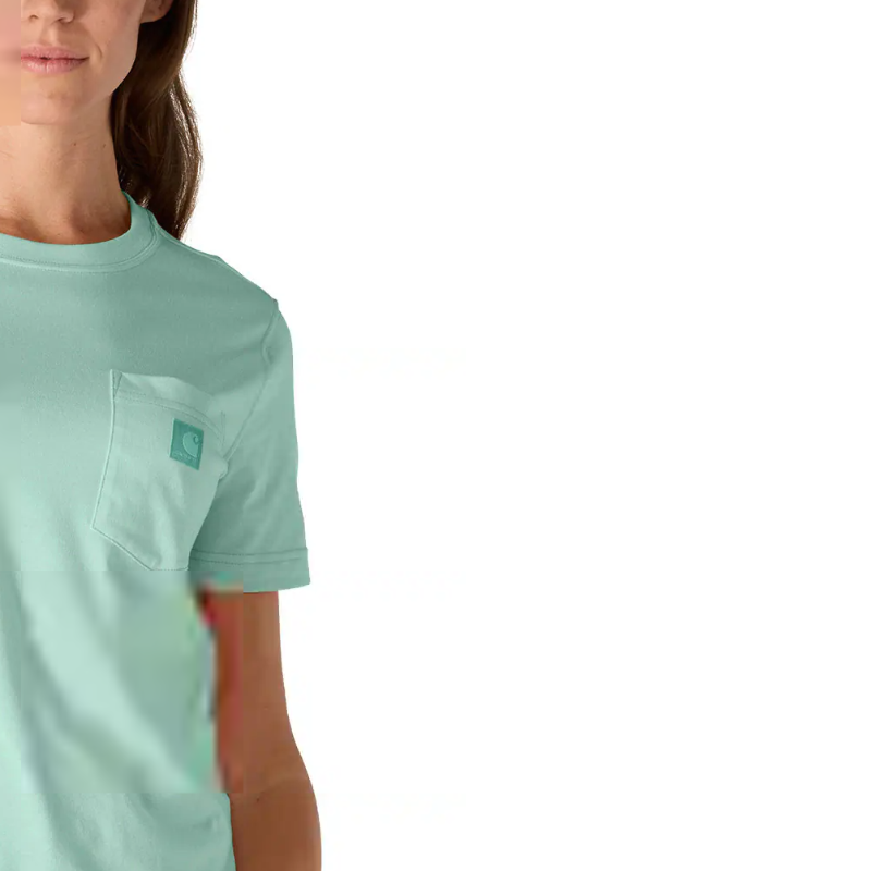 Carhartt Women's Relaxed Tee in Fresh Mint