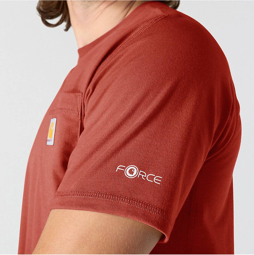 Carhartt | Men's Force Relaxed Fit Midweight T-Shirt - Atomic Red