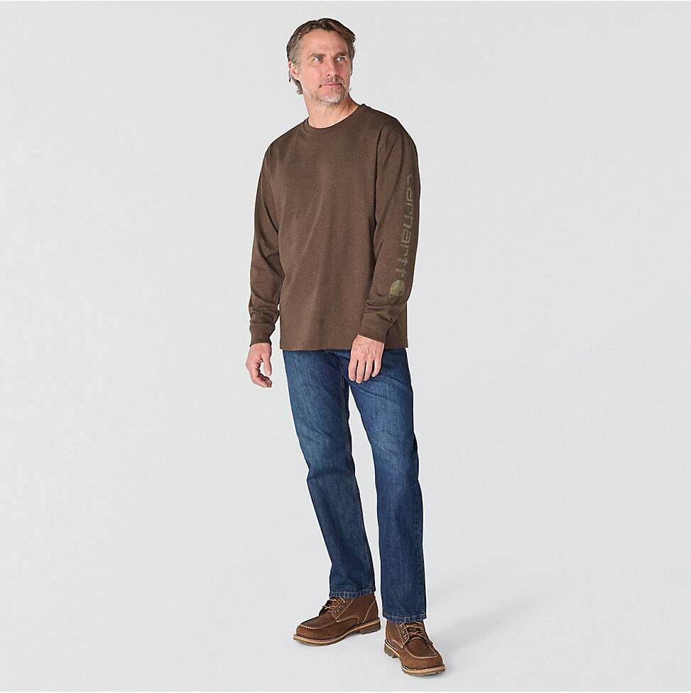 Carhartt Dearborn Camo Logo T-Shirt - Brown