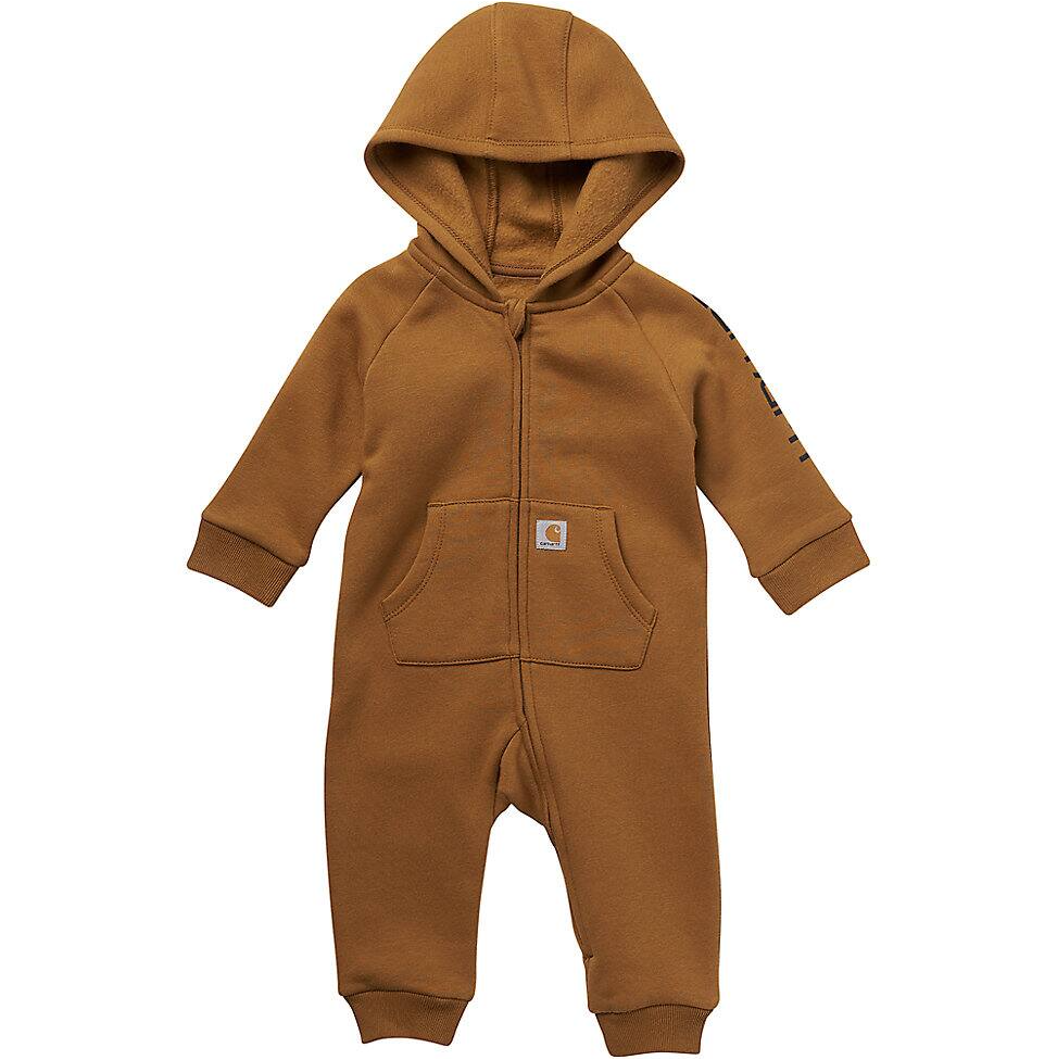 Carhartt Infant Zip-Front Hooded Fleece Coverall