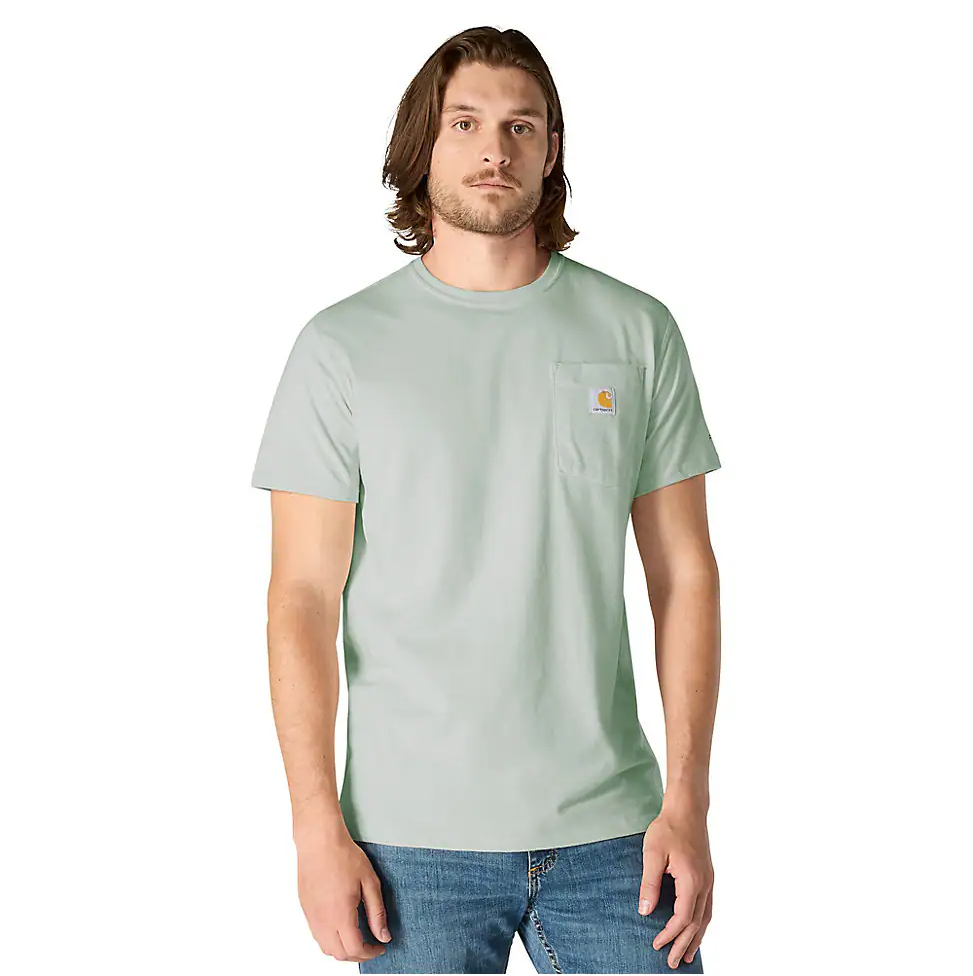 Carhartt | Men's Force Relaxed Fit Midweight T-Shirt - Smoked Teal