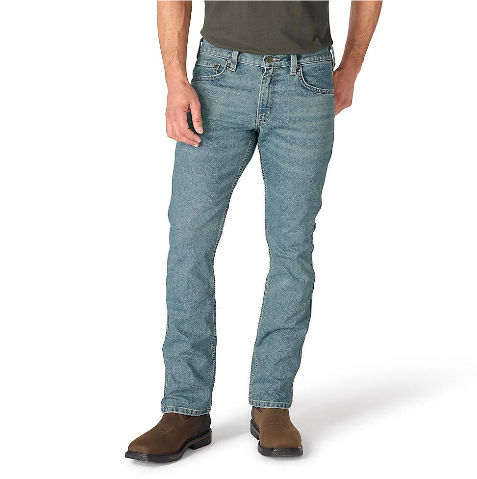 Carhartt Men's Relaxed Bootcut Rugged Flex® Jeans in Bluestem